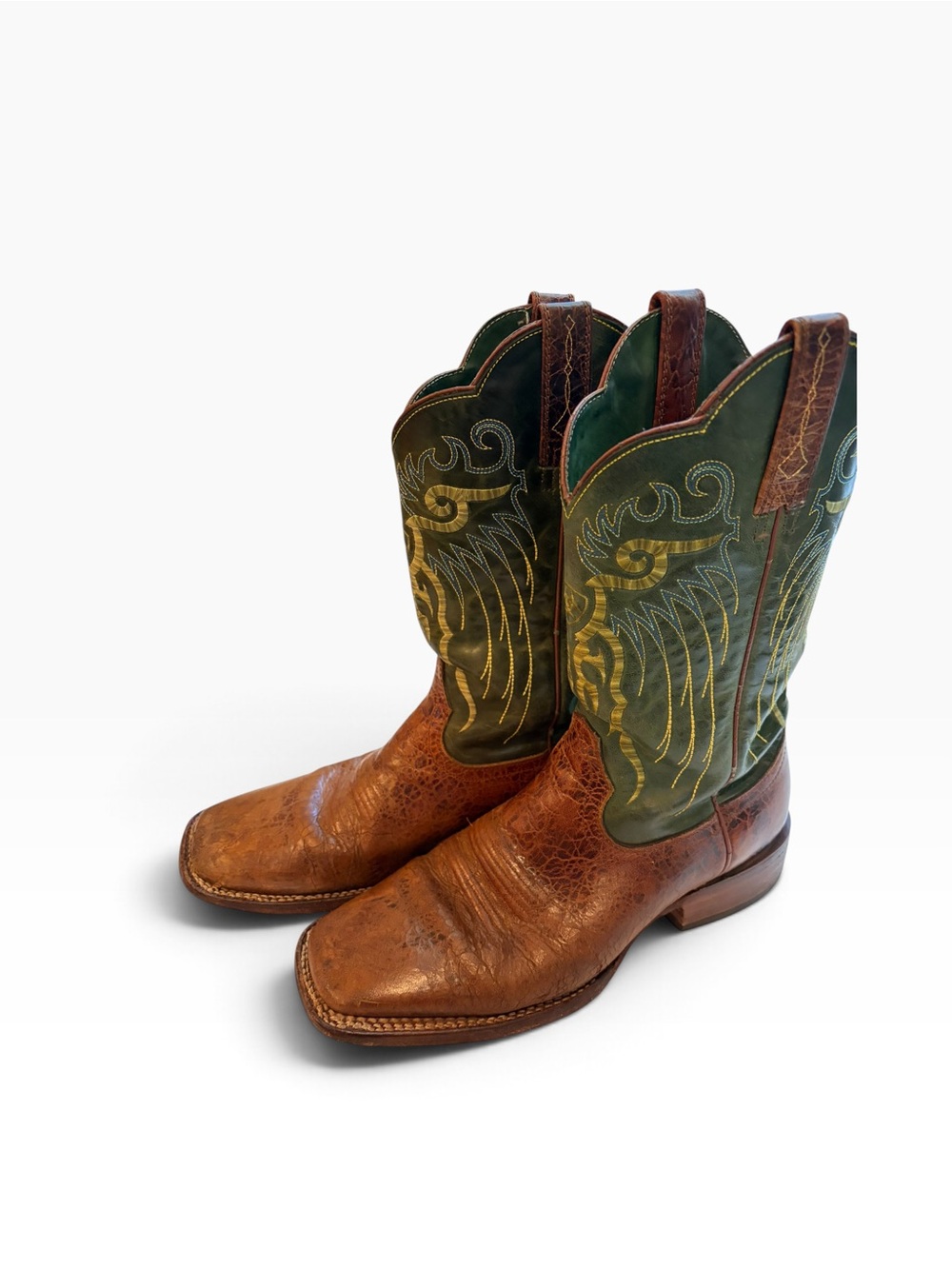 Men's ARIAT Mesteno Cowboy Boots Square Toe 9.5 D
